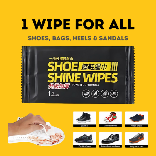 Shoe Cleaning Wet Wipes – Buy 1 Get 1 FREE 🔥