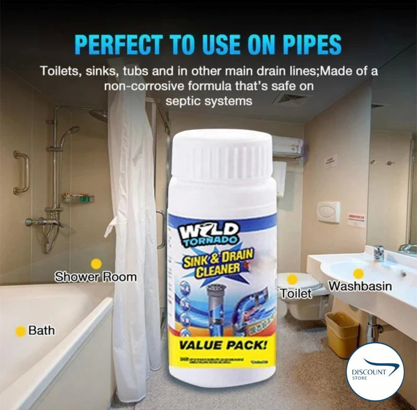 Powerful Sink Drain & Sink Cleaner | Buy 1 Get 1 Free Offer